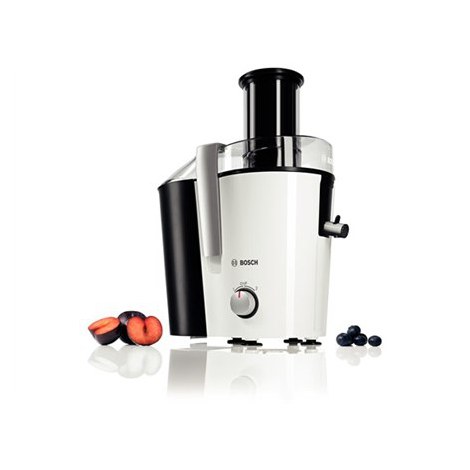 Juicer Bosch | MES25A0 | Type Centrifugal juicer | Black/White | 700 W | Extra large fruit input | Number of speeds 2 - 9